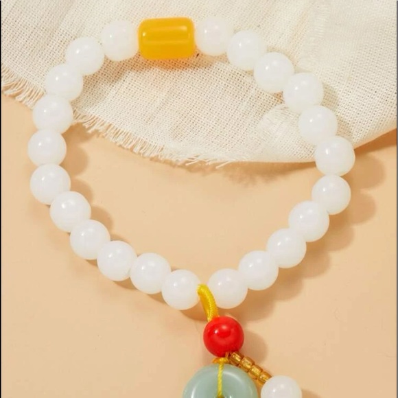 NEW•ALL THE GOOD CHAKRA RIGHT HERE•UNIQUE BRACELET•NWT - Picture 4 of 10